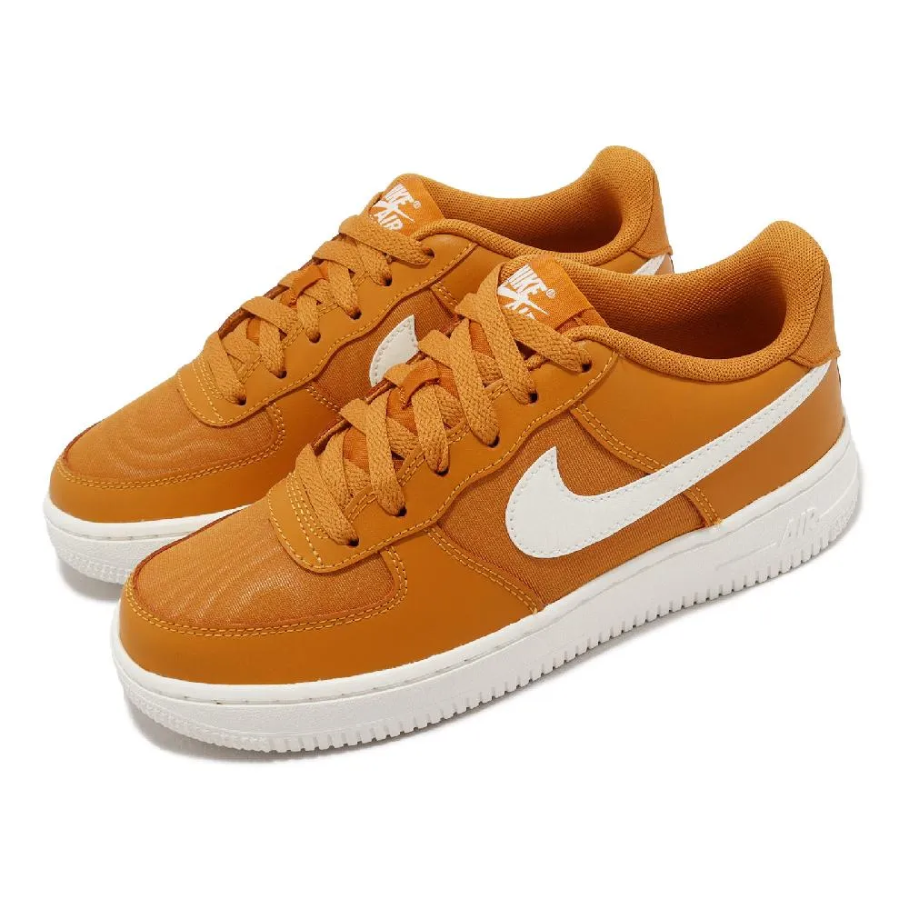 Nike 耐吉 休閒鞋 Air Force 1 LV8 GS 黑 黃 大童鞋 女鞋 AF1 DH9597-002 歷史價格詳細信息