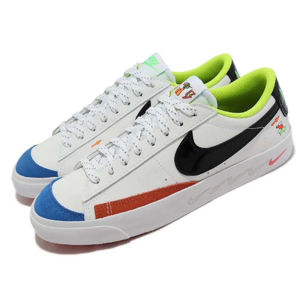 Nike 休閒鞋 Blazer Low 77 GS 白 綠 橘 水果 小白鞋 女鞋 大童鞋 ACS DQ5088-131 歷史價格詳細信息