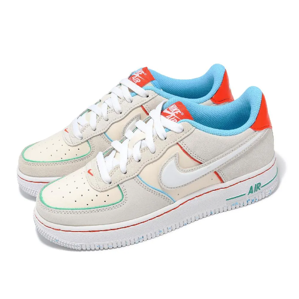Nike 耐吉 休閒鞋 Air Force 1 LV8 GS 黑 黃 大童鞋 女鞋 AF1 DH9597-002 歷史價格詳細信息