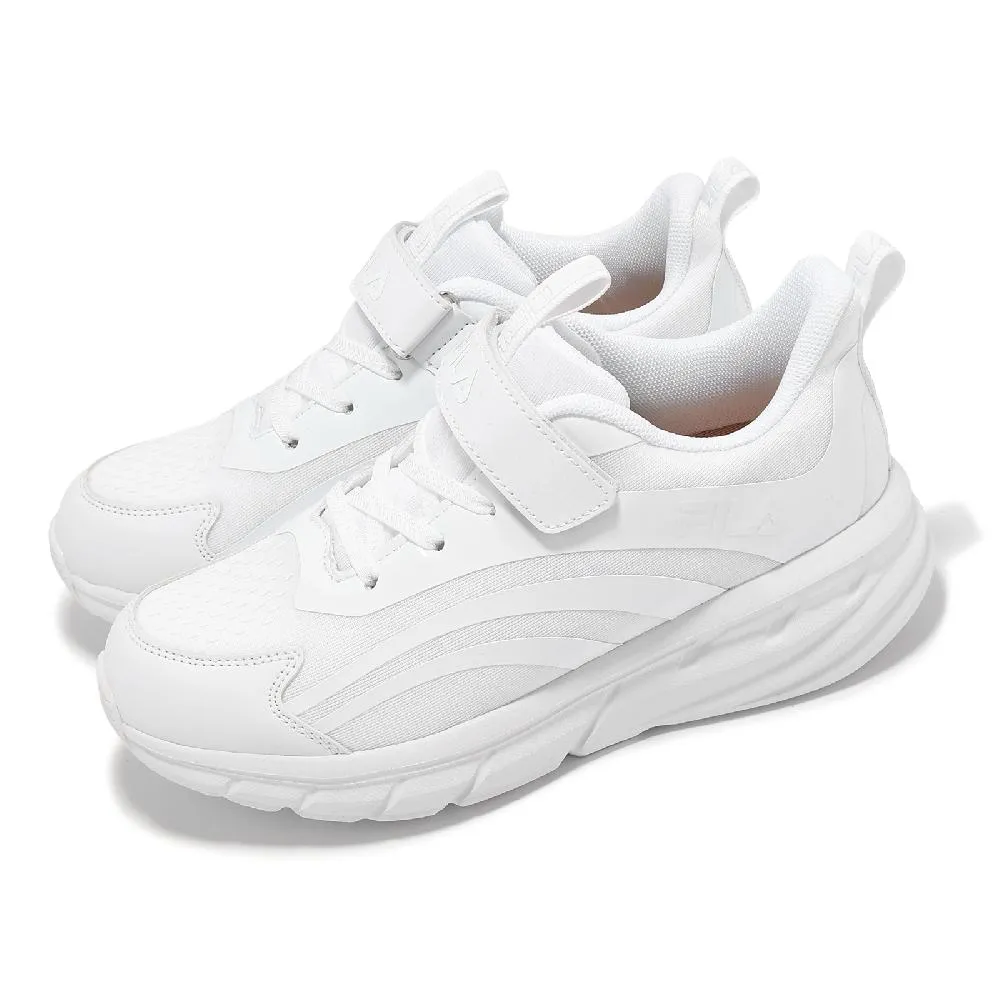 Fila 斐樂 休閒鞋 J801Y 大童 女鞋 黑 白 魔鬼氈 小朋友 拼接 3J801Y001 歷史價格詳細信息