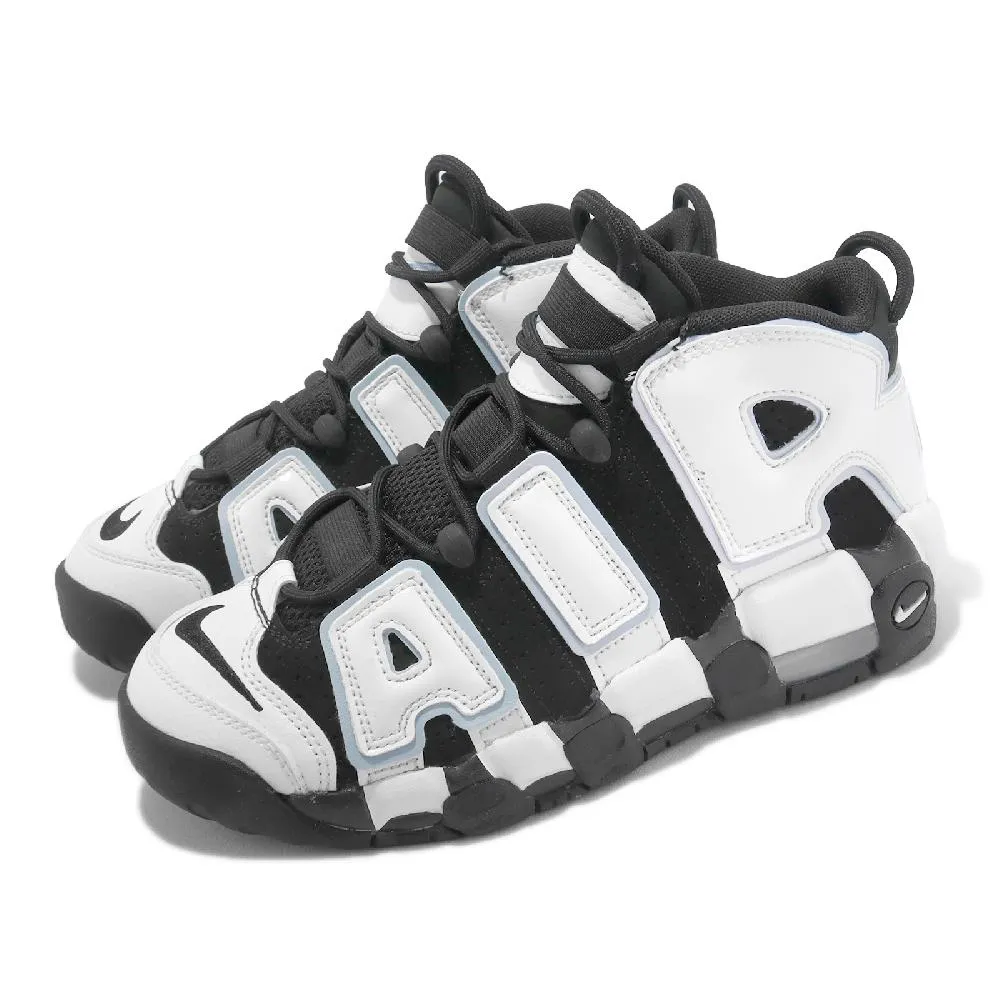 休閒鞋 Air More Uptempo BG 女鞋 大童 藍 白 氣墊 大Air 萬花筒 FJ0693-455 歷史價格詳細信息
