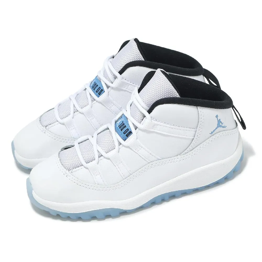休閒鞋 Air Jordan 11 Retro PS 中童 傳奇藍 Columbia 小朋友 378039-104 歷史價格詳細信息