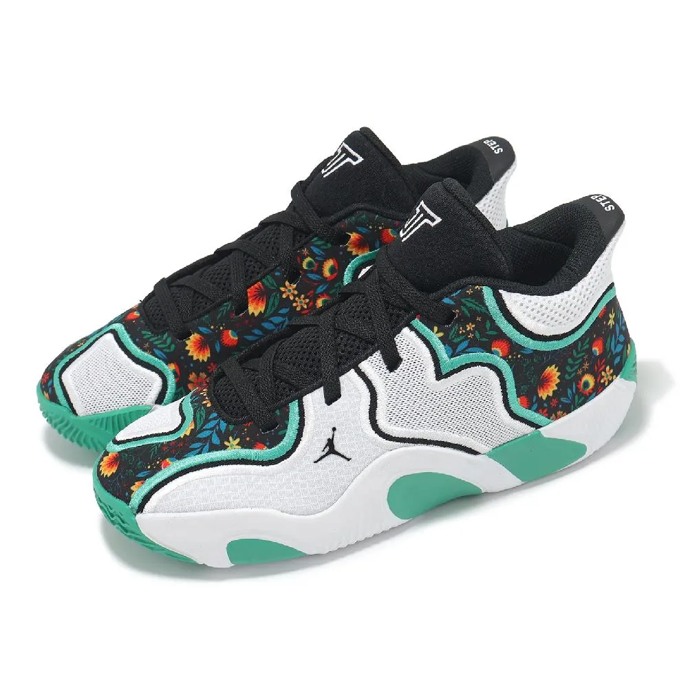 籃球鞋 Jordan Tatum 3 GS 大童 女鞋 綠 白 Welcome to the Garden HF3136-103 歷史價格詳細信息