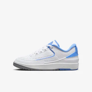 【NIKE】AIR JORDAN 2 RETRO LOW GS 中大童 童鞋 籃球鞋 白 大學藍-FJ6869104 歷史價格詳細信息