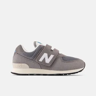 New Balance 574 中童 灰粉 魔鬼氈 復古 運動 休閒鞋 PV574EVK 歷史價格詳細信息