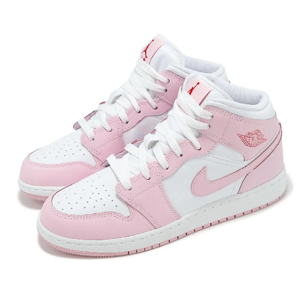 休閒鞋 Air Jordan 1 Mid GS 大童 女鞋 寶寶藍 白 AJ1 中筒 FD8780-400 歷史價格詳細信息