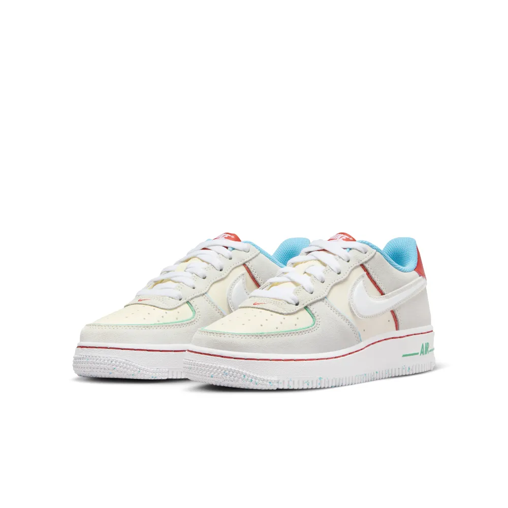 【NIKE】AIR FORCE 1 LV8 2 GS 休閒鞋 童鞋 女鞋 大童 橘棕色-DX1656800 歷史價格詳細信息