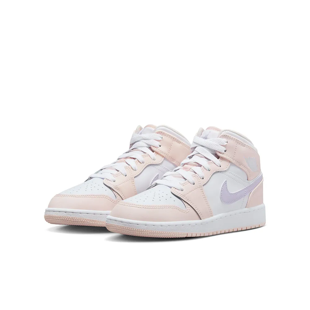 Nike Air Jordan 1 Mid GS 大童鞋 女鞋 Cement True Blue 灰 藍 喬丹 DQ8423-014 歷史價格詳細信息