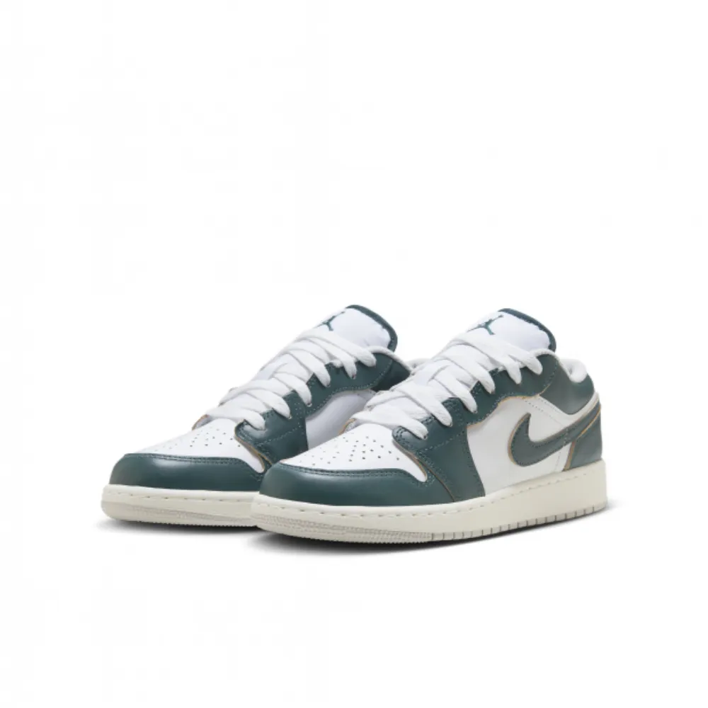 Nike 童鞋 Air Jordan 1 Low SE GS 白 藍 紅黃 異材質 女鞋【ACS】 DR6960-400 歷史價格詳細信息
