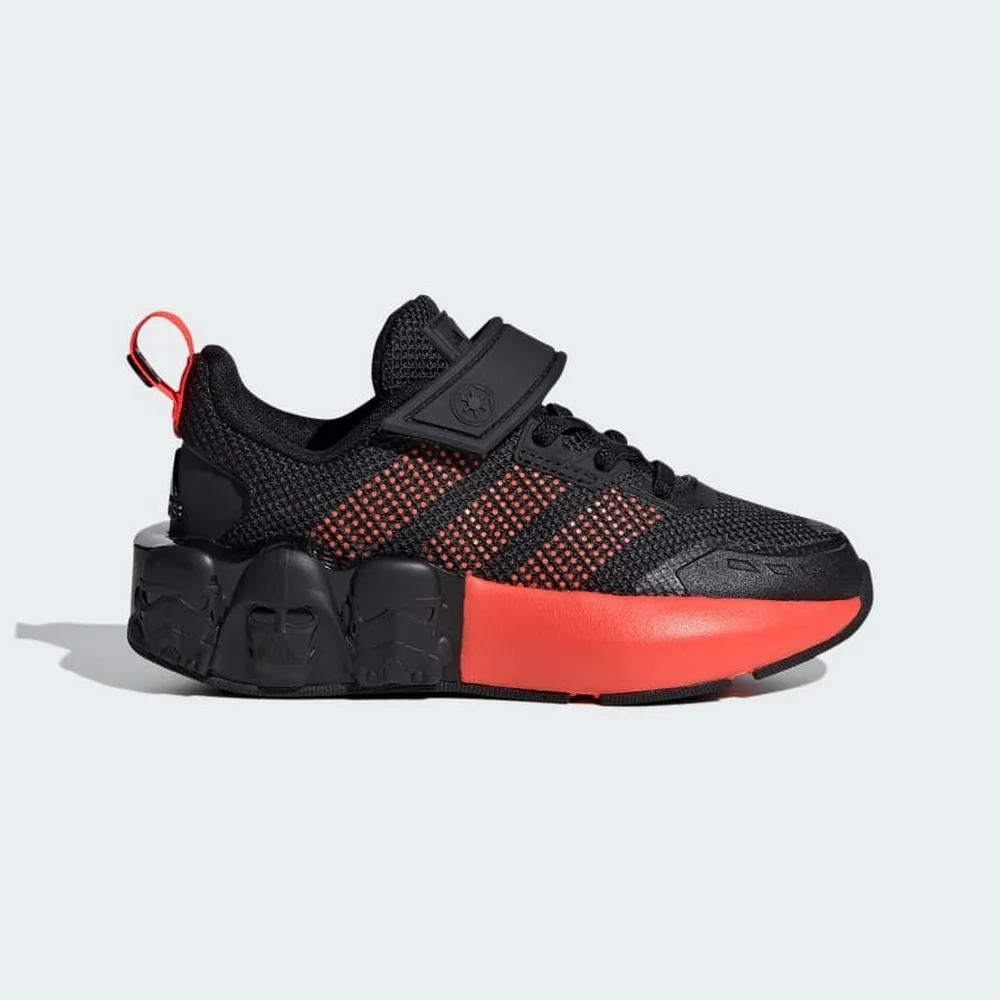 【ADIDAS】STAR WARS Runner EL K 跑步鞋 童鞋 中童鞋 大童鞋 黑白-ID0378 歷史價格詳細信息