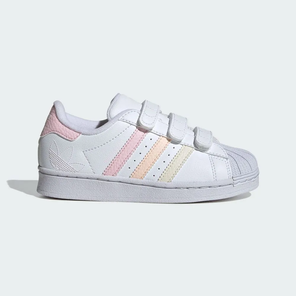 adidas 童鞋 Superstar CF C 白 綠 中童 小朋友 迷彩 貝殼頭 三葉草 愛迪達 HQ4285 歷史價格詳細信息
