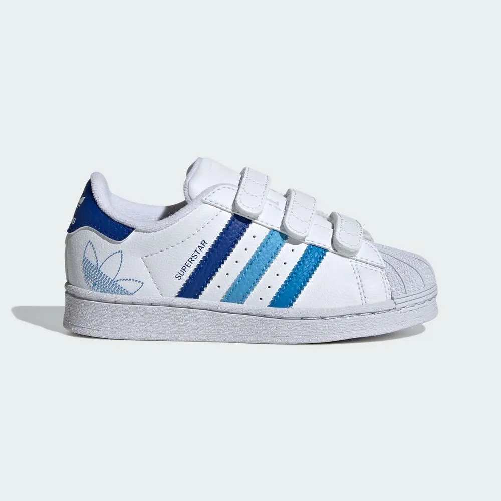 adidas 童鞋 Superstar CF C 白 綠 中童 小朋友 迷彩 貝殼頭 三葉草 愛迪達 HQ4285 歷史價格詳細信息