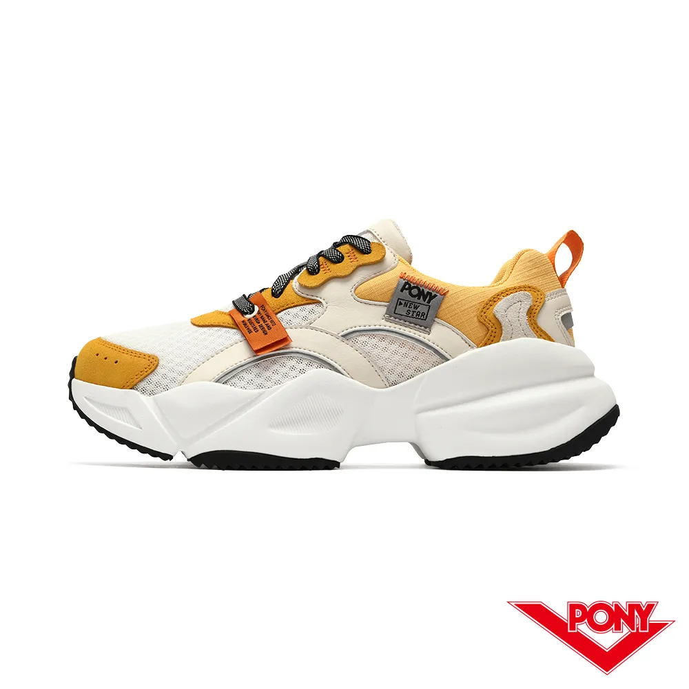 【PONY】NS502潮流慢跑鞋 活力多彩 - 男鞋-明快黃 歷史價格詳細信息