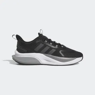 Adidas ALPHABOUNCE + 黑色 舒適 透氣 運動 慢跑鞋 女款 J1734【HP6149】 歷史價格詳細信息