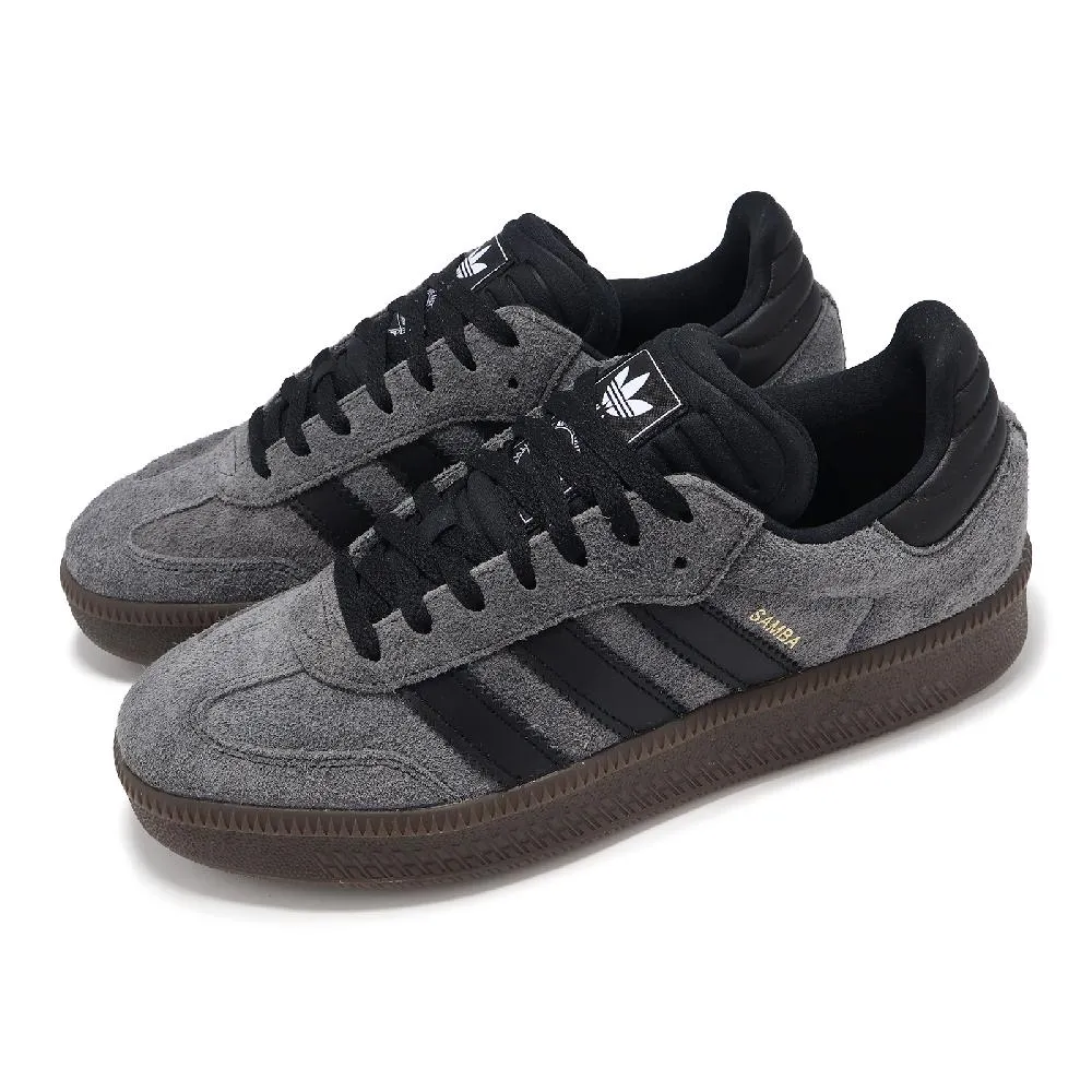 adidas 愛迪達 休閒鞋 Samba XLG 男鞋 女鞋 黑 白 皮革 麂皮 厚底 德訓鞋 IE1379 歷史價格詳細信息