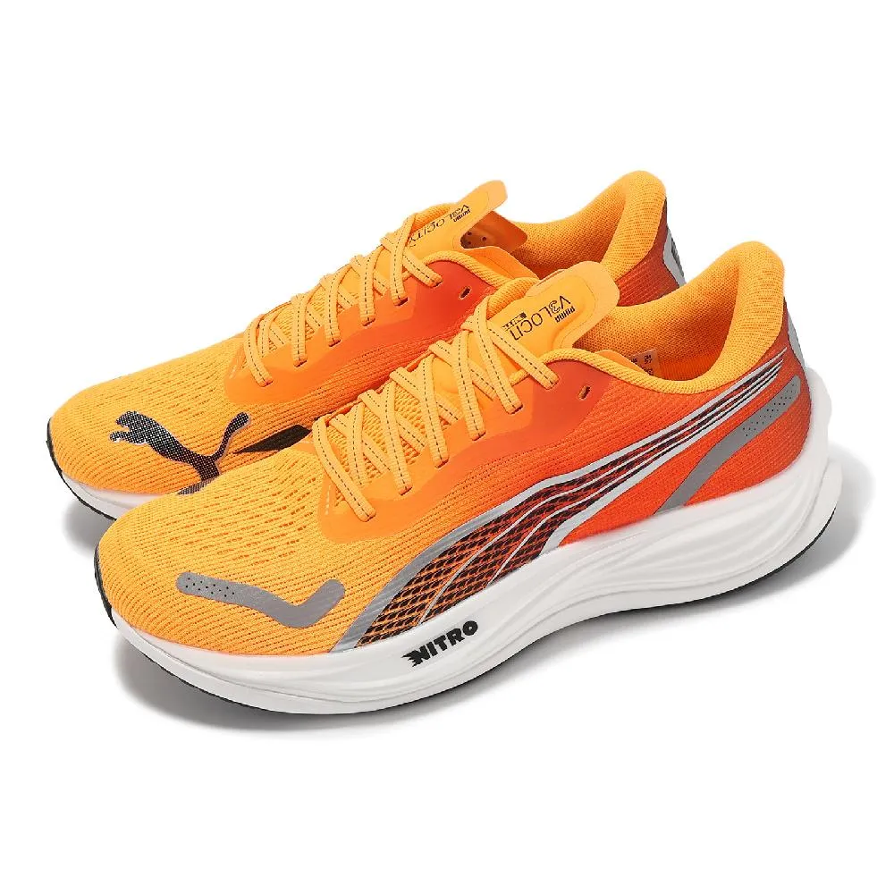 PUMA 慢跑鞋 運動鞋 Velocity Nitro WTR 男 19529301 黑色 歷史價格詳細信息