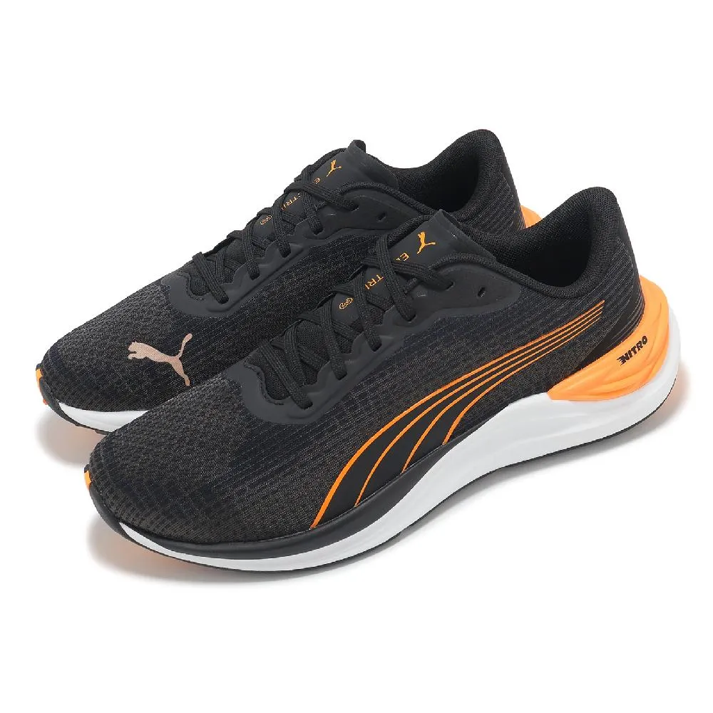 Puma Electrify Nitro 3 Knit 女 黑 黑魂 訓練 跑步 緩震 運動 慢跑鞋 37908501 歷史價格詳細信息