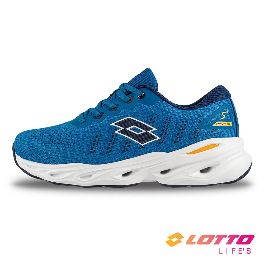 【LOTTO 義大利】男 AIR FLOW 5 奔速風動跑鞋(曜石黑/白) 歷史價格詳細信息