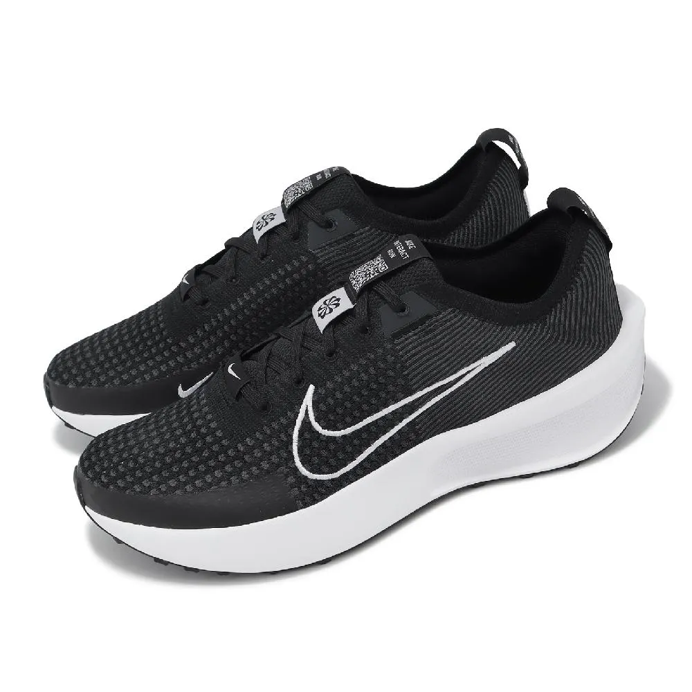 Nike Interact Run [FD2291-001] 男 慢跑鞋 運動 休閒 針織 透氣 回彈 緩震 舒適 黑白 歷史價格詳細信息