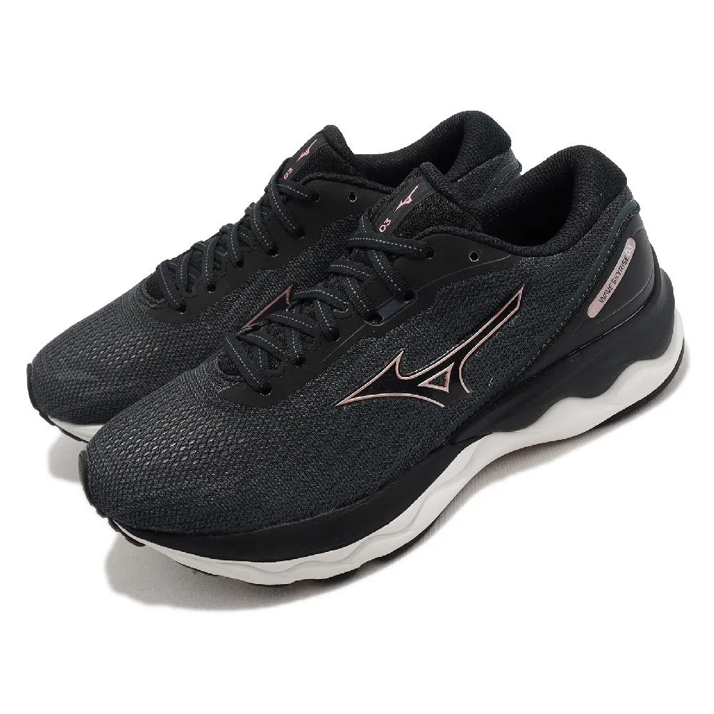 Mizuno SKYRISE 3 J1GC-220304 黑×灰 避震鞋底慢跑鞋/全新FOAM WAVE結構/ 137M 歷史價格詳細信息