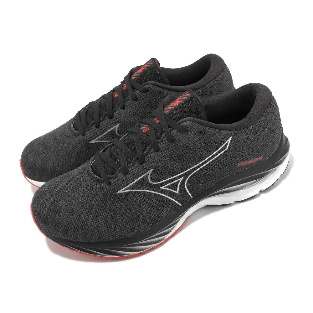 MIZUNO 男 慢跑鞋 RIDER 26 慢跑鞋 白 黑 -J1GC220801 歷史價格詳細信息