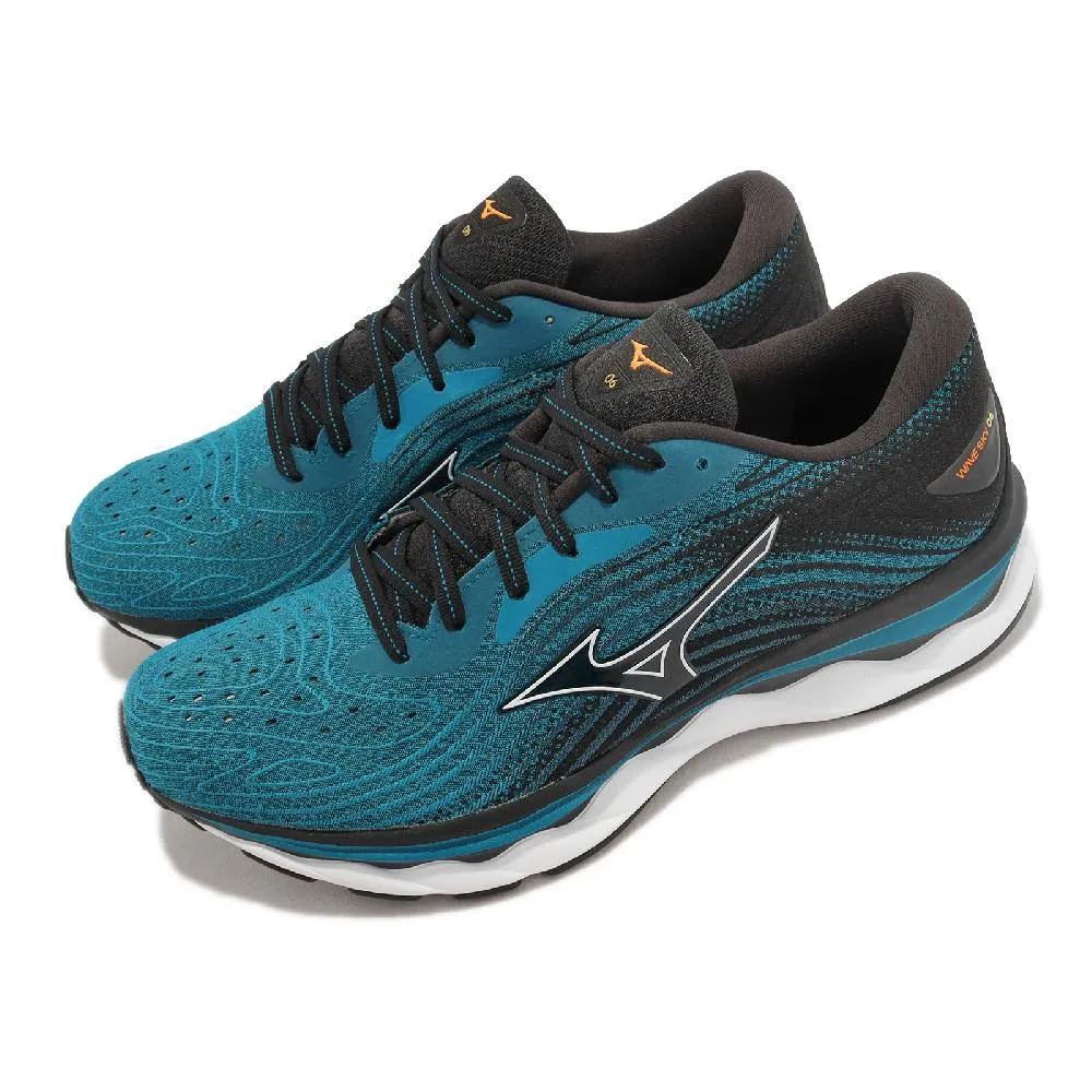 MIZUNO WAVE SKY 6 慢跑鞋 藍黑 J1GC220254 男鞋 歷史價格詳細信息
