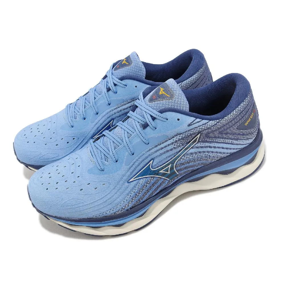 【MIZUNO 美津濃】Wave Sky 6 男款慢跑鞋 超寬楦 彈力避震 J1GC221101尺寸:26.5~28 歷史價格詳細信息