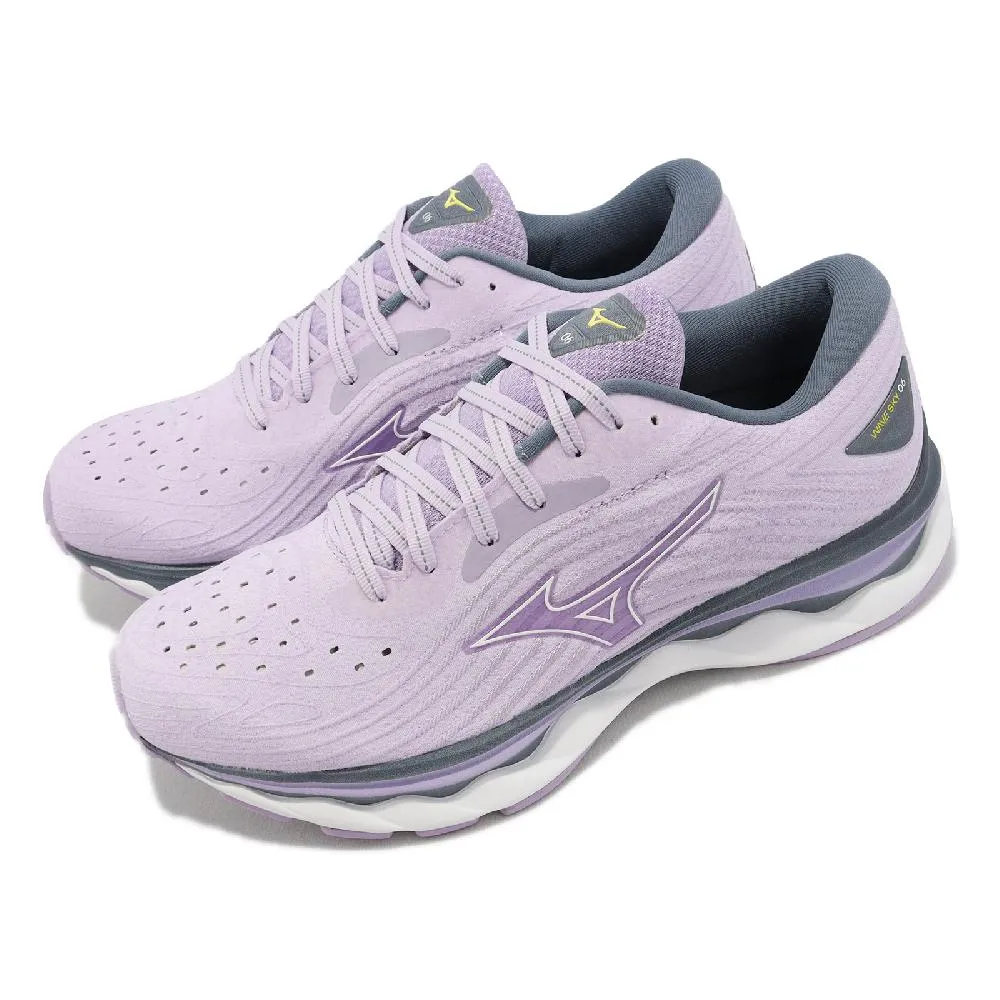 Mizuno 慢跑鞋 Wave Sky 6 Super Wide 男鞋 白黑 超寬楦 路跑 運動鞋 美津濃 J1GC2211-01 歷史價格詳細信息