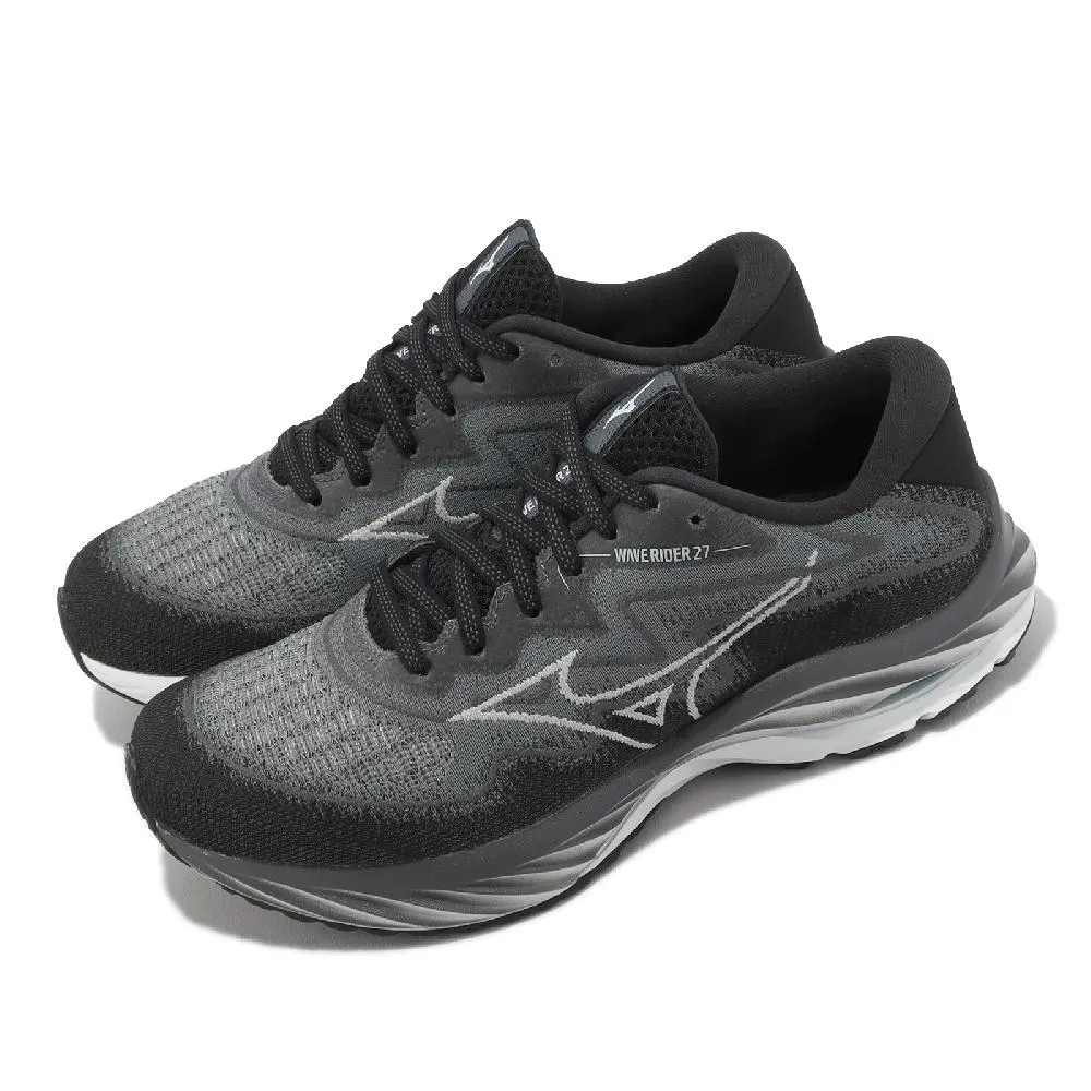 Mizuno 美津濃 慢跑鞋 Wave Creation 25周年 男鞋 灰 銀 回彈 路跑 運動鞋 美津濃 J1GC2428-01 歷史價格詳細信息