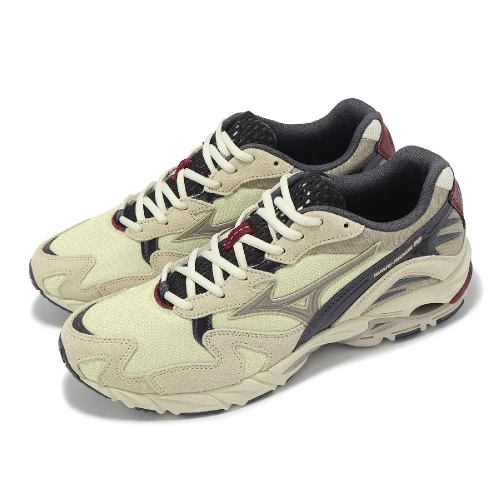 休閒鞋 Wave Rider 10 男鞋 米白 粉 波浪片 拼接 復古跑鞋 D1GA2428-01 歷史價格詳細信息