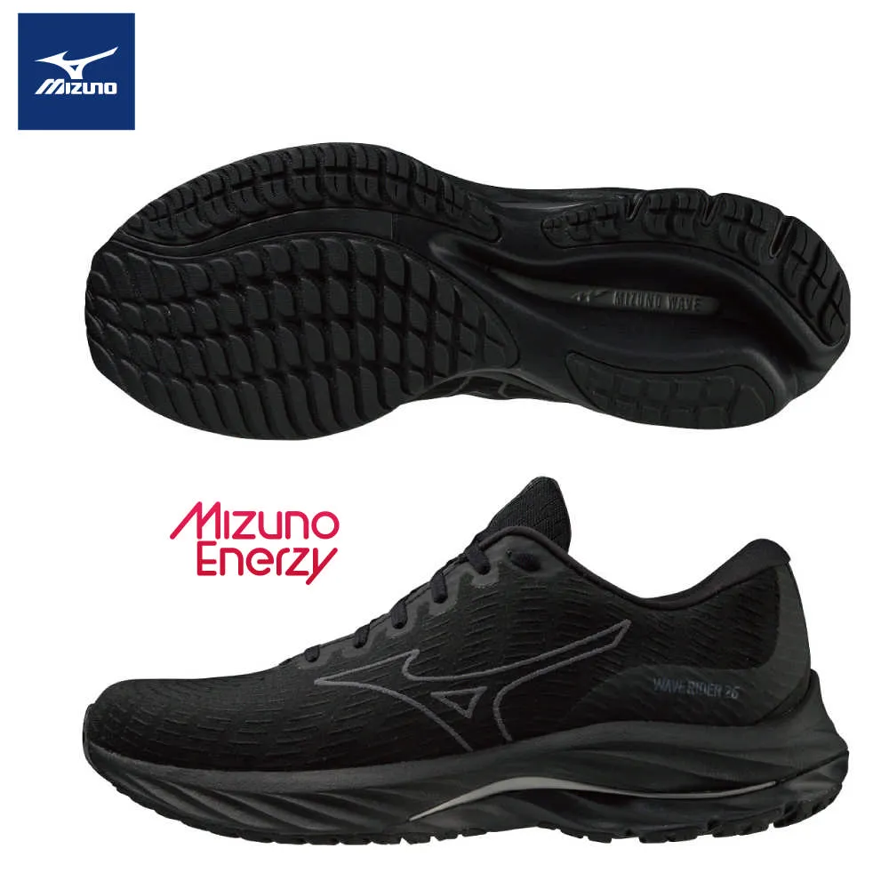 Mizuno 美津濃 男款 慢跑鞋 WAVE RIDER 26 一般型 超寬楦 跑鞋 J1GC220452 歷史價格詳細信息