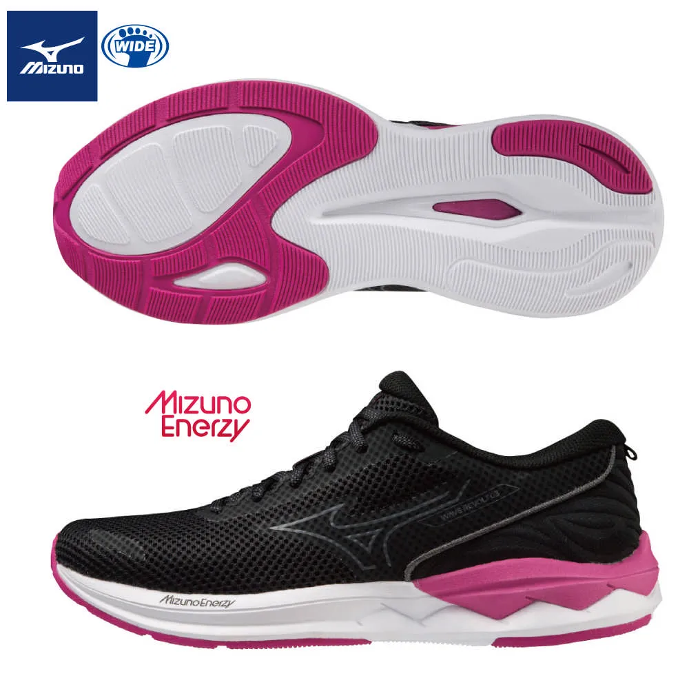 MIZUNO WAVE REVOLT 美津濃 女跑步鞋 J1GD208124 黑白 歷史價格詳細信息