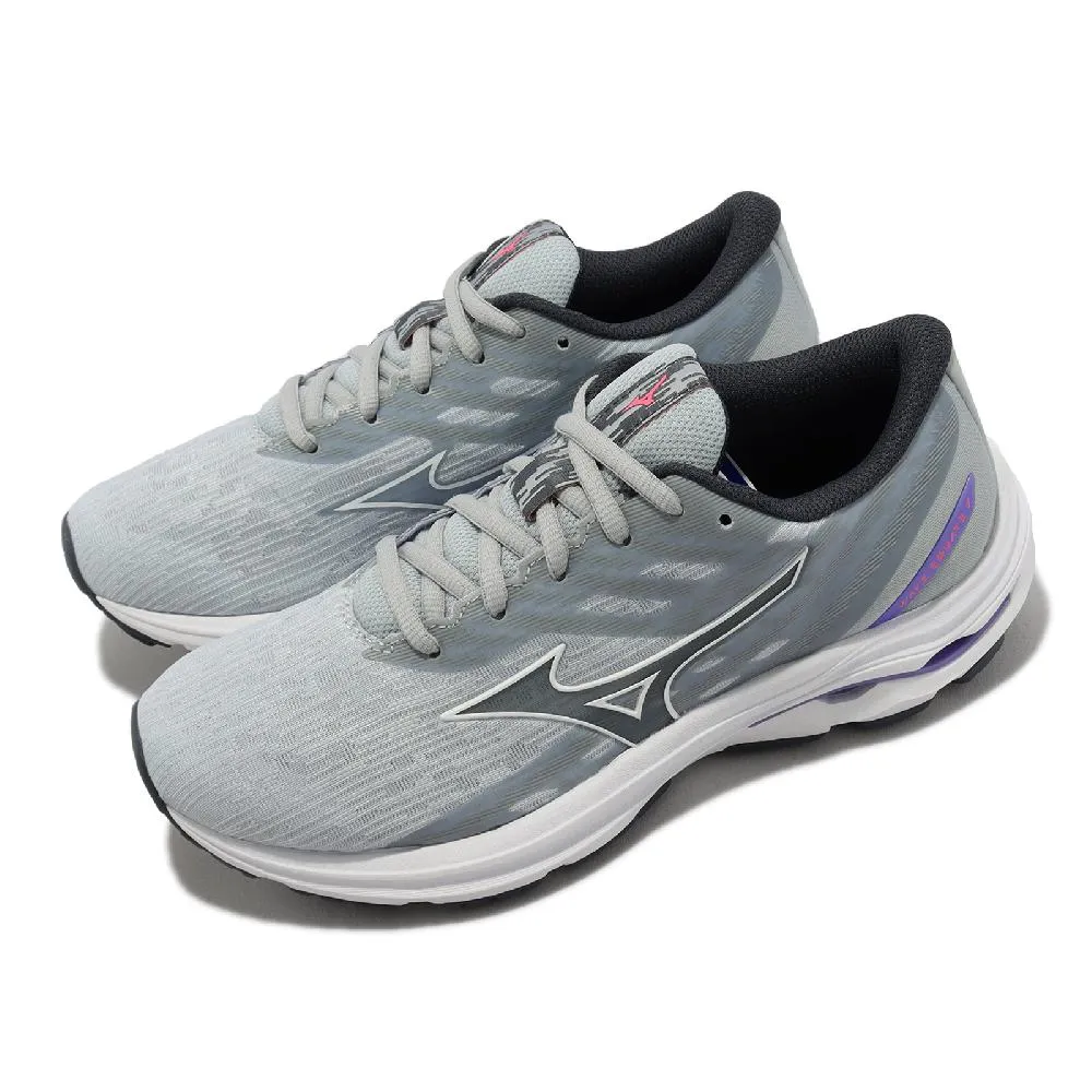 【MIZUNO 美津濃 】WAVE EQUATE 5 女款慢跑鞋 支撐型 黑色 J1GD214842  尺寸:24.5CM 歷史價格詳細信息