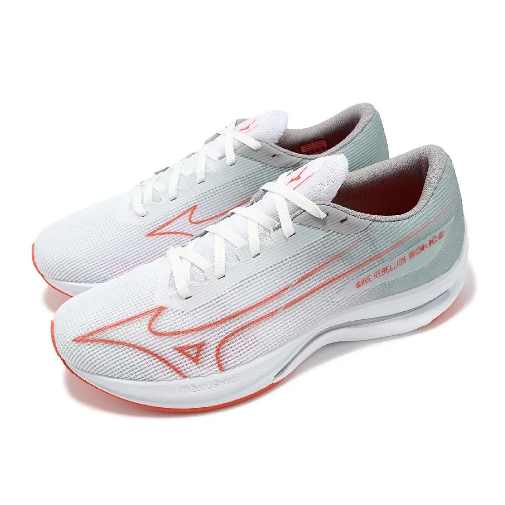 Mizuno WAVE REBELLION SONIC 2 路跑鞋 慢跑鞋J1GC243051~M2158☆‧&deg;小荳の窩 歷史價格詳細信息