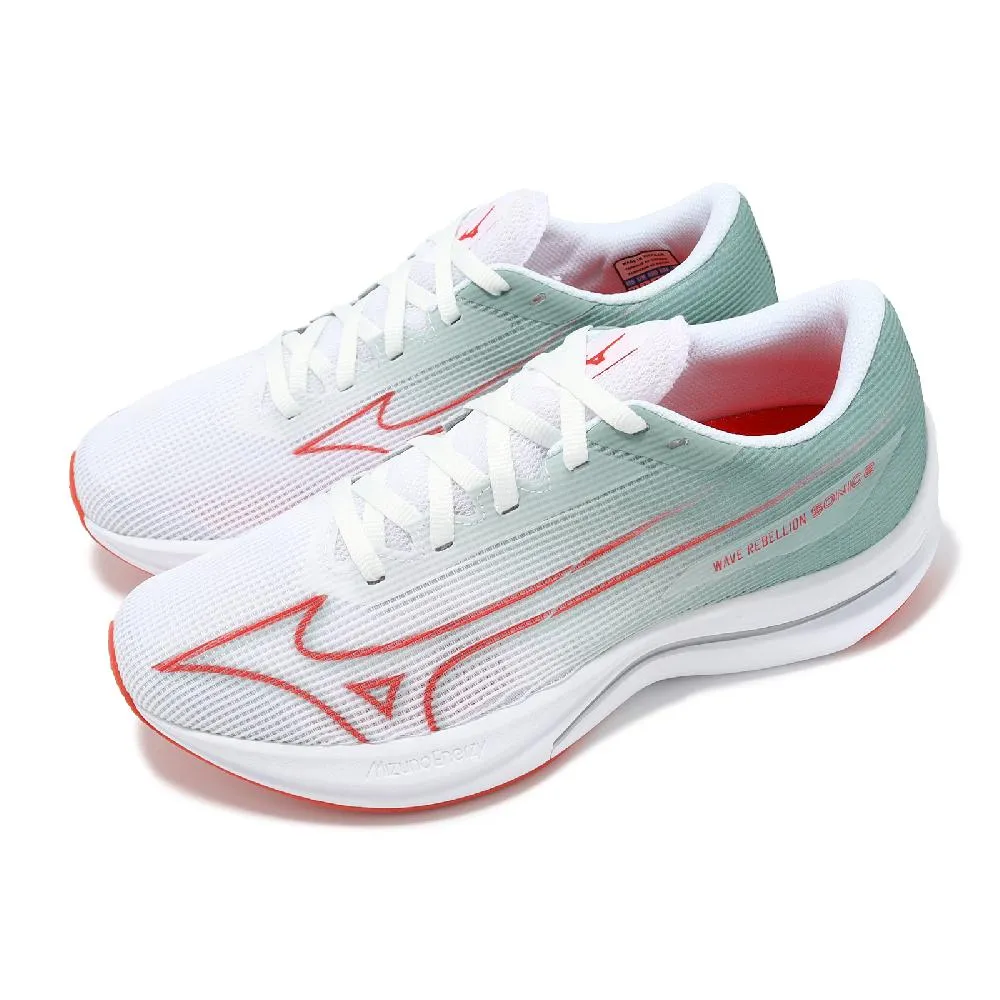 Mizuno WAVE REBELLION SONIC 2 路跑鞋 慢跑鞋J1GC243051~M2158☆‧&deg;小荳の窩 歷史價格詳細信息