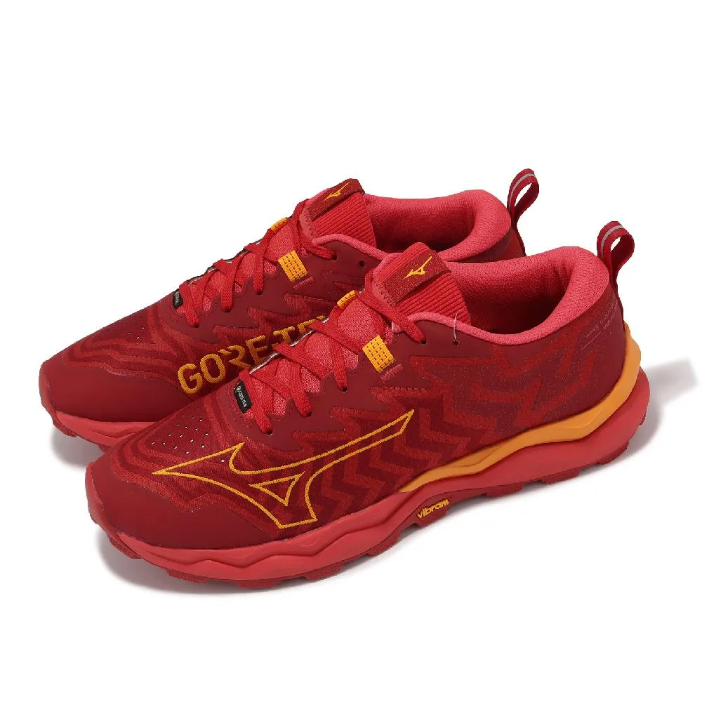 Mizuno 美津濃 越野跑鞋 Wave Ibuki 4 GTX 男鞋 藍 黑 防水 輪胎大底 運動鞋 J1GJ2259-11 歷史價格詳細信息