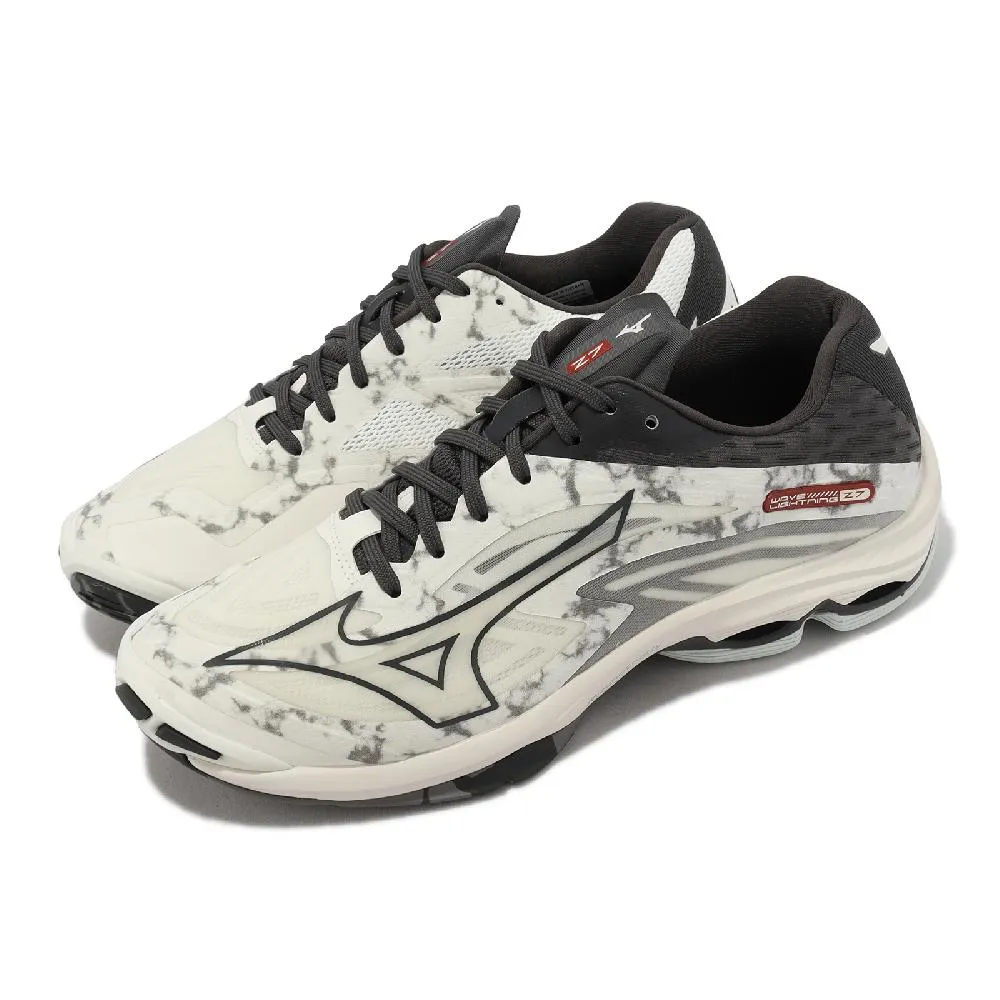 【MIZUNO 美津濃】排球鞋 羽球鞋 男鞋 女鞋 運動 LIGHTNING 白紅 V1GA240096 歷史價格詳細信息