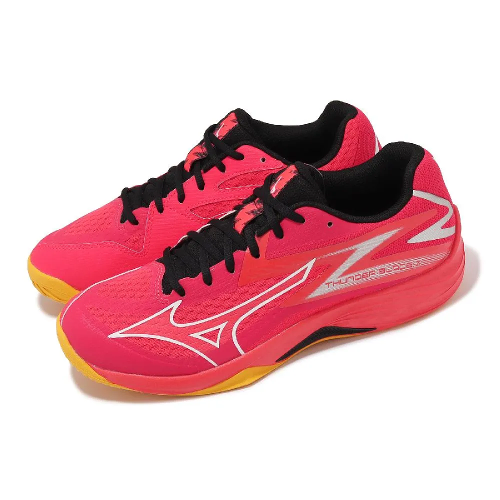 Mizuno 美津濃 女子排球鞋 THUNDER BLADE 2 楦頭2.5E 黑-V1GC197066 歷史價格詳細信息