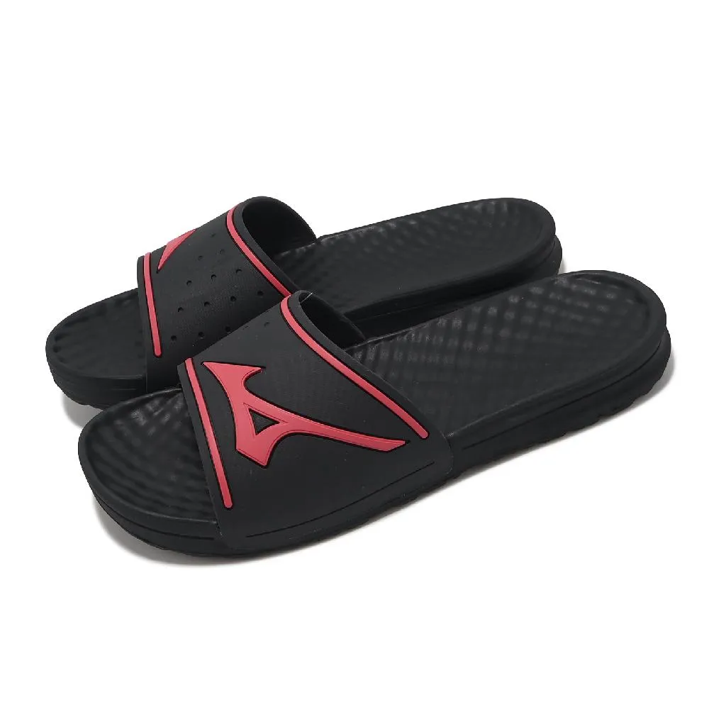 Mizuno 美津濃 涼鞋 Wave Evoke Switch 男鞋 黑 兩穿式 波浪片 抽繩 涼拖鞋 B1GA2400-09 歷史價格詳細信息