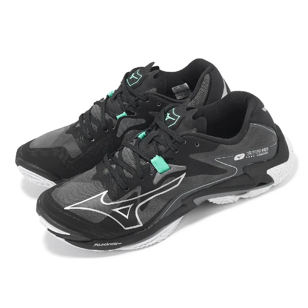 Mizuno V1GA240157 WAVE LIGHTNING Z8 男排球鞋 3E寬楦 白/黑【iSport愛運動】 歷史價格詳細信息