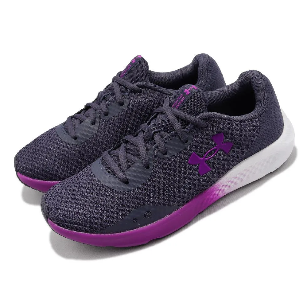 Under Armour 慢跑鞋 Charged Pursuit 2 BL 白紫 女鞋 【ACS】 3025244101 歷史價格詳細信息