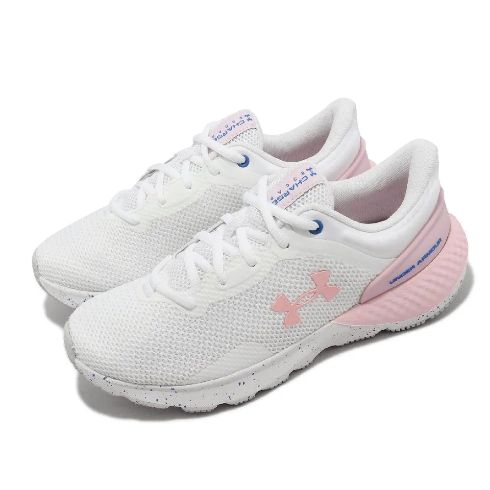 Under Armour 慢跑鞋 UA Charged Escape 4 白 粉 女鞋 【ACS】 3025426102 歷史價格詳細信息