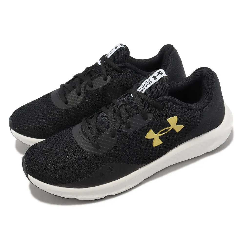 Under Armour 慢跑鞋 Charged Pursuit 3 灰黑 白 網布 UA 男鞋 3024878104 歷史價格詳細信息