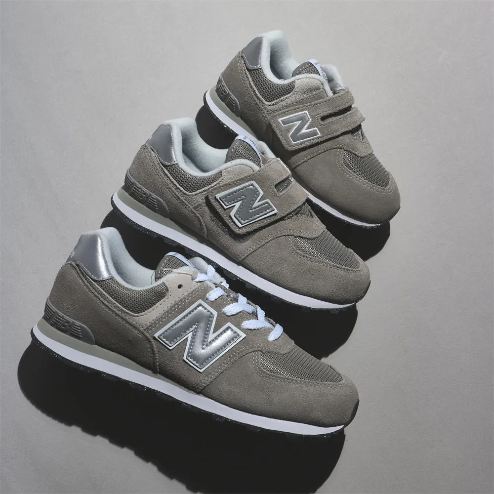 New Balance 經典 574 鞋帶 運動鞋 大童 灰 R7673(GC574EVG) 歷史價格詳細信息
