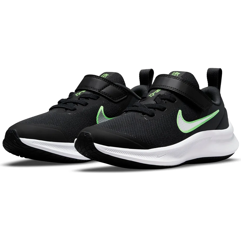 Nike star Runner 3 SE (PSV) 中童 黑 運動 休閒 慢跑鞋 DJ4697-013 歷史價格詳細信息