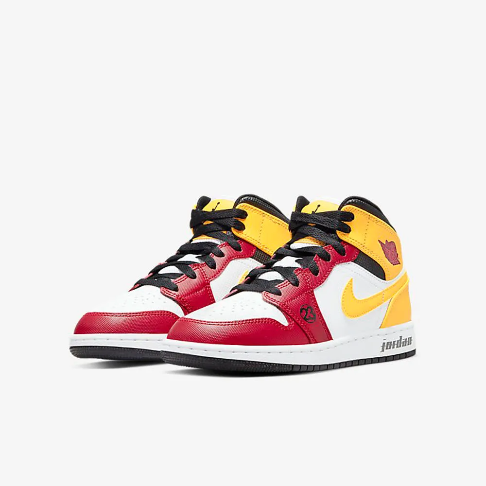 【NIKE】AIR JORDAN 1 MID (GS) 中大童 運動休閒鞋-DQ8423154 歷史價格詳細信息