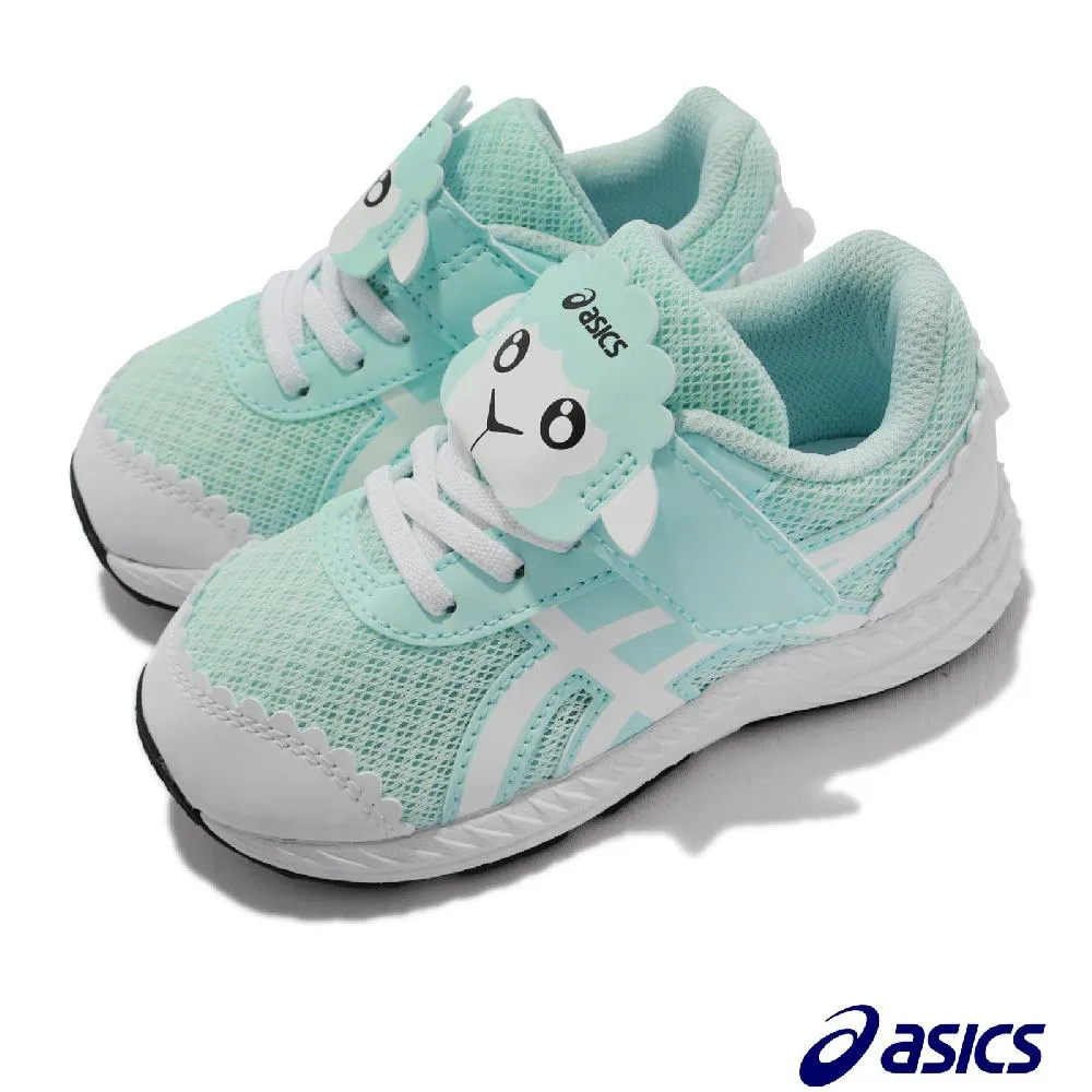 Asics 慢跑鞋 Contend 7 TS School Yard 童鞋 亞瑟士 魔鬼氈 綿羊 小童 藍 白 1014A240409 歷史價格詳細信息