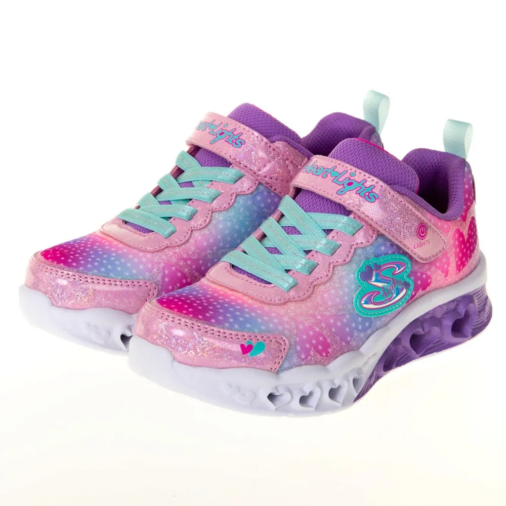 【SKECHERS】中大童 FLUTTER HEART LIGHTS 休閒鞋-302314LLVMT 歷史價格詳細信息