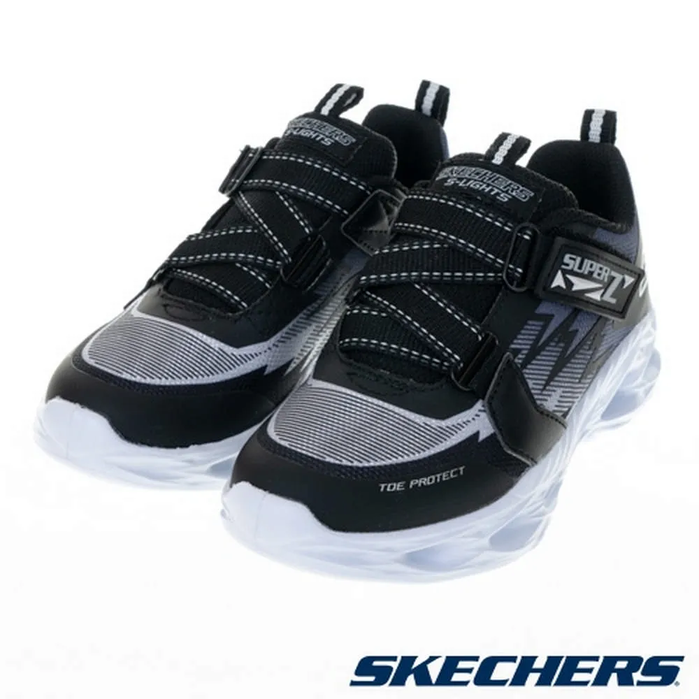 SKECHERS VORTEX-FLASH 燈鞋 魔鬼氈 運動鞋 小童鞋 黑紅 NO.R5839 歷史價格詳細信息