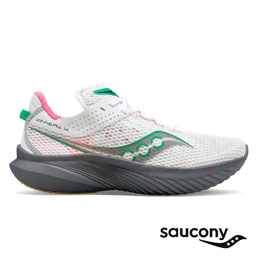 SAUCONY KINVARA 14 輕量競速慢跑鞋 跑鞋 女款 白色/岩石灰 S10823-85 歷史價格詳細信息